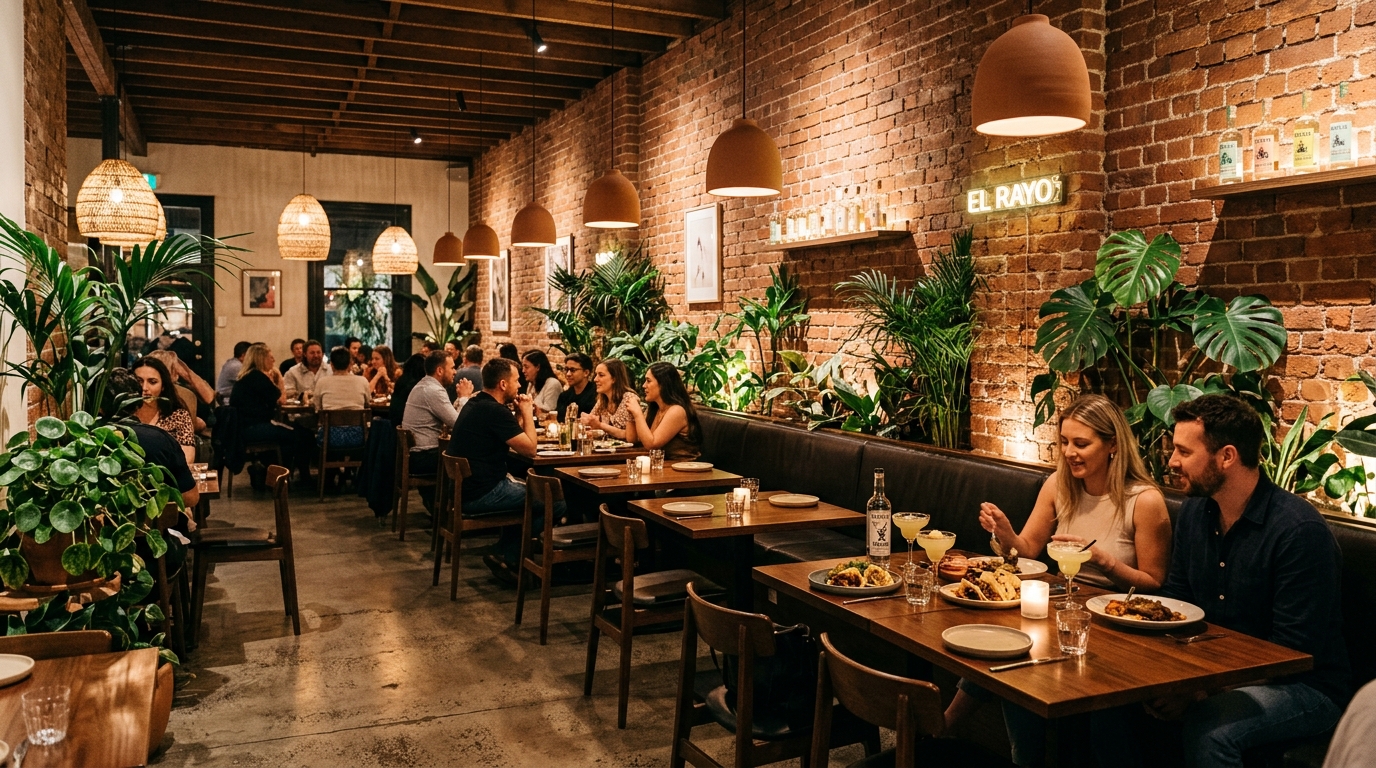 Fitzroy Restaurant Dining Atmosphere Melbourne